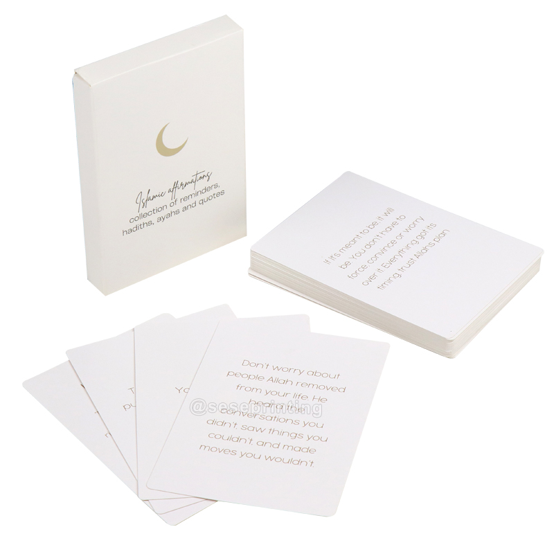 Personalised Manifestation Card Printing Affirmation Cards Deck