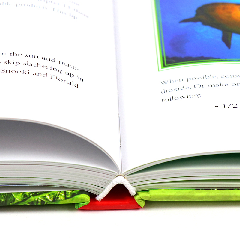 Printing Novels Books Customized Embossed Hardcover Textbook