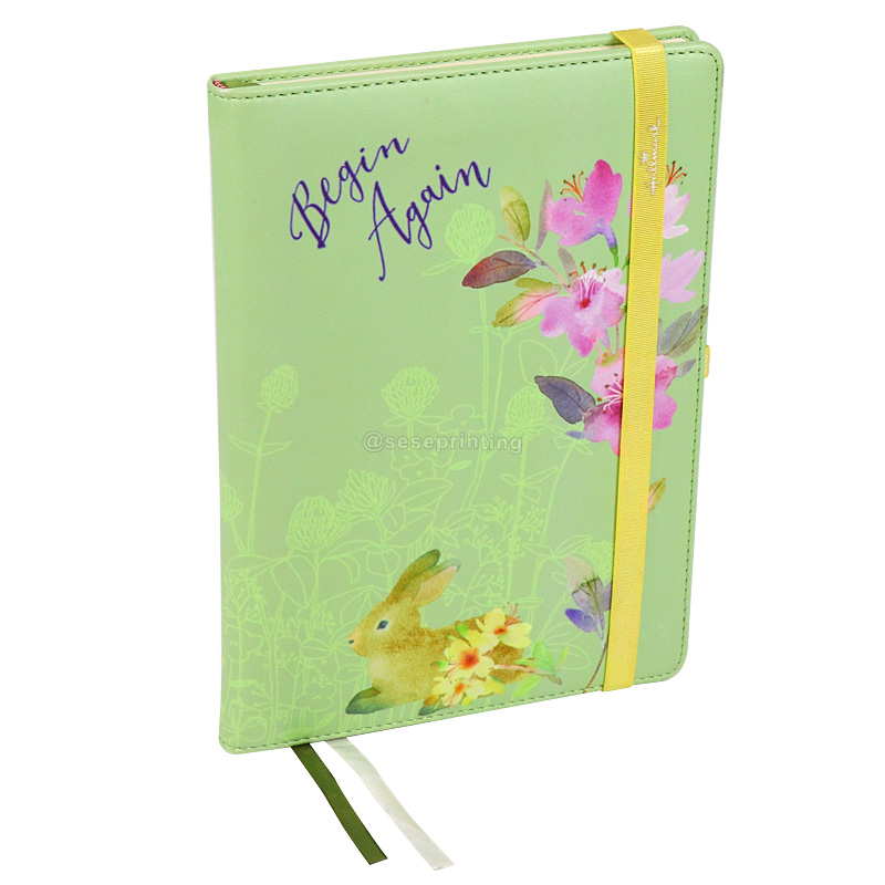 Custom Notebook Hardcover Diary Planners Printing Leather Journal