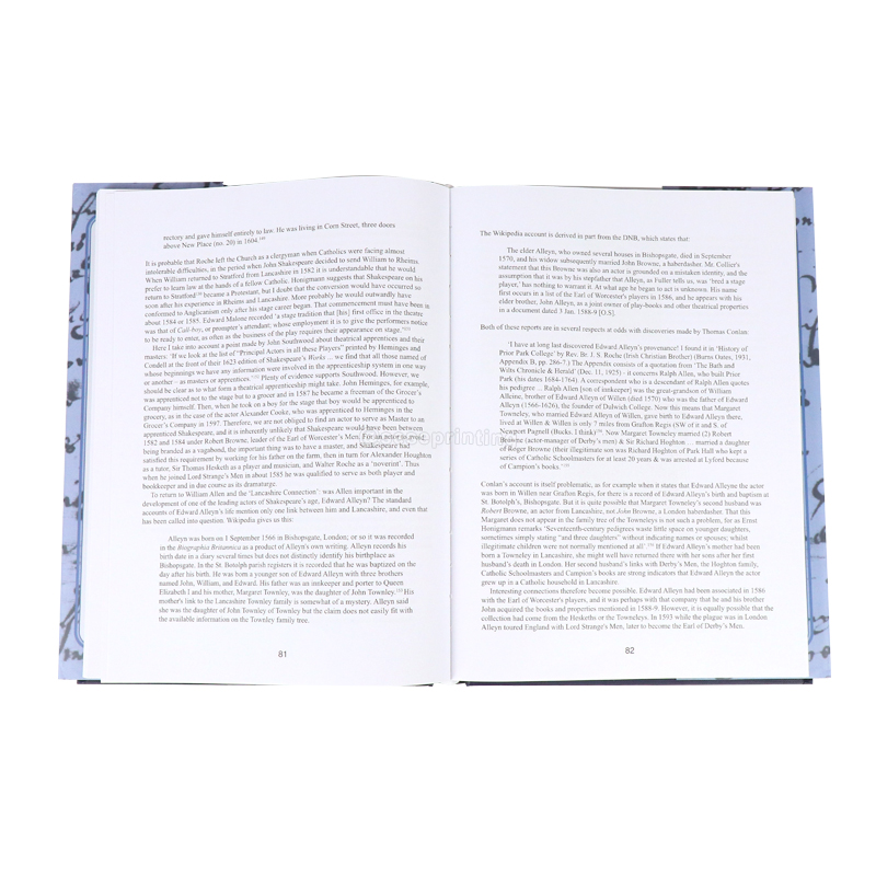 China Hardcover Book Printing Services Novel Book with Dust Jacket