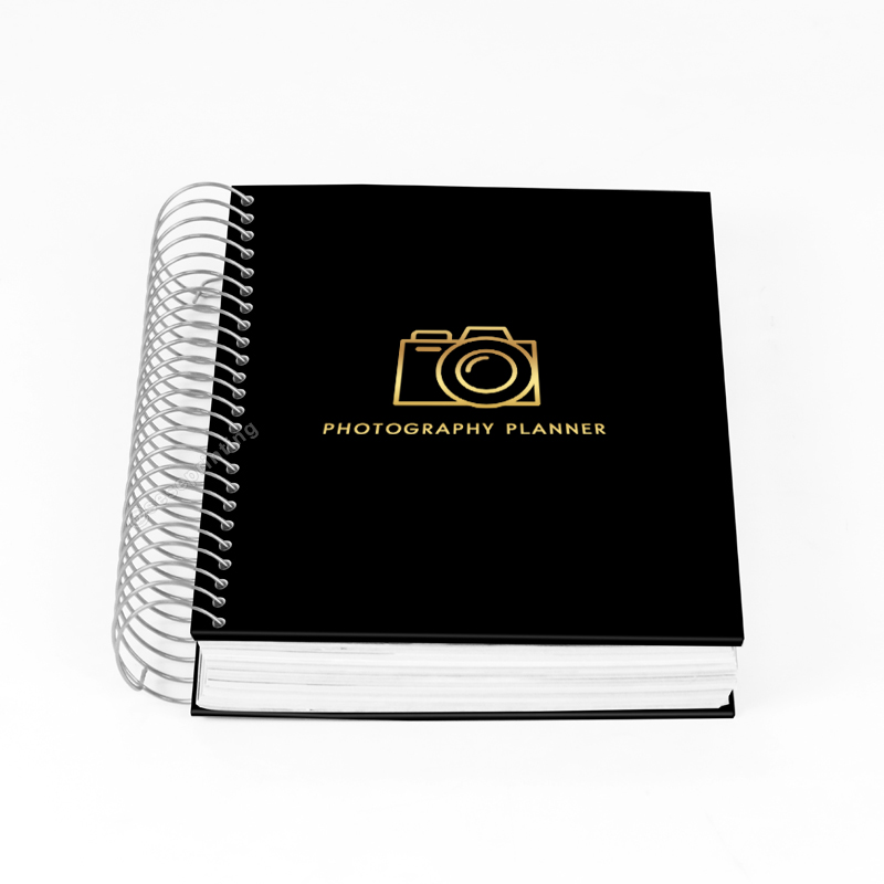 Printing Hardcover Spiral Notebook Custom Photography Planner