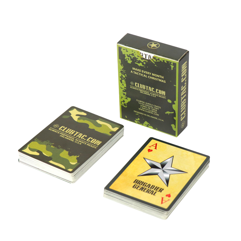 Custom Card Game Personalized Advertising Playing Cards Printing