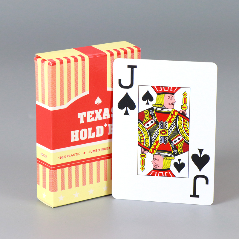 Custom Printing Waterproof Durable Poker Playing Card Manufacturer