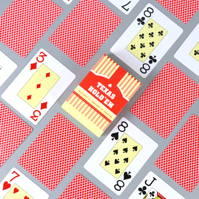 Custom Printing Waterproof Durable Poker Playing Card Manufacturer