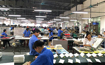 Printing Luxury recycled plastic spiral bound notebook printing services