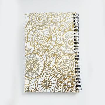 Eco-friendly softcover Journal printing with wire o binding