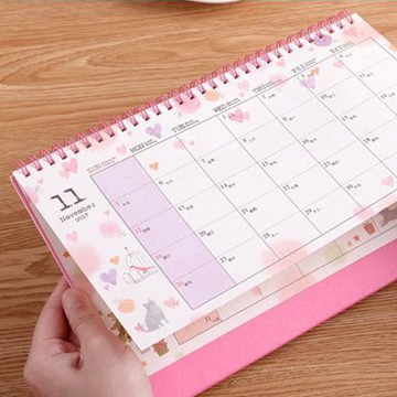 China printing diy table calendars