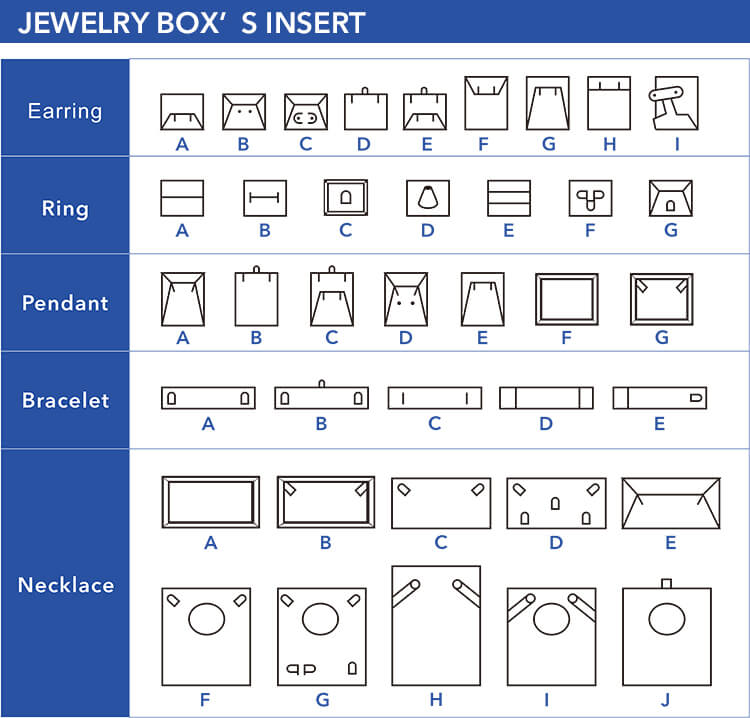PAPER MATERIAL customized luxury jewelry box 