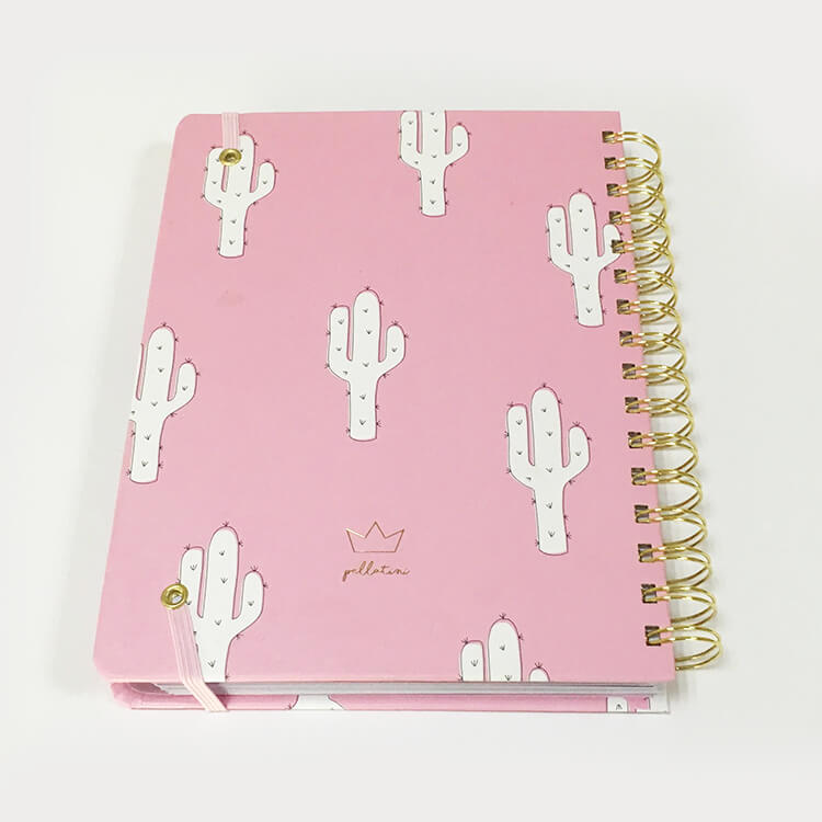 Double wire notebook printing