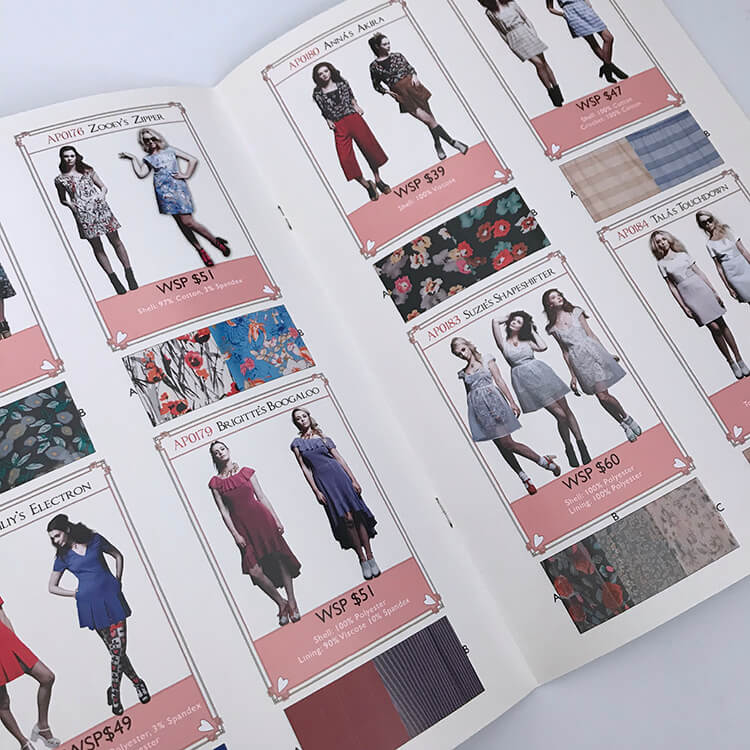 wholesale printed folder catalogue made in China cheap