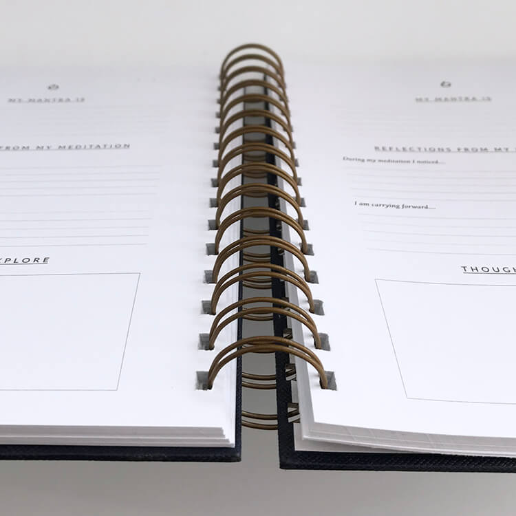 School supplies notebook - coil notebook printing