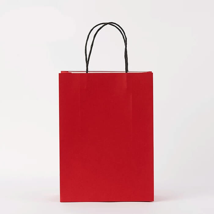 Custom printed hand gift shopping paper bag