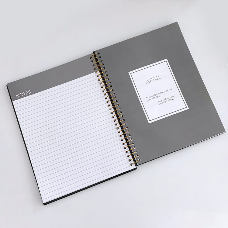 Customised notebook -- custom wedding planner