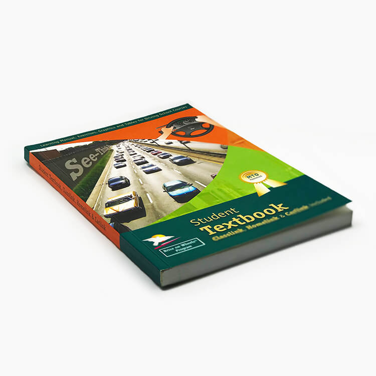 wholesale customized softcover book printing in China