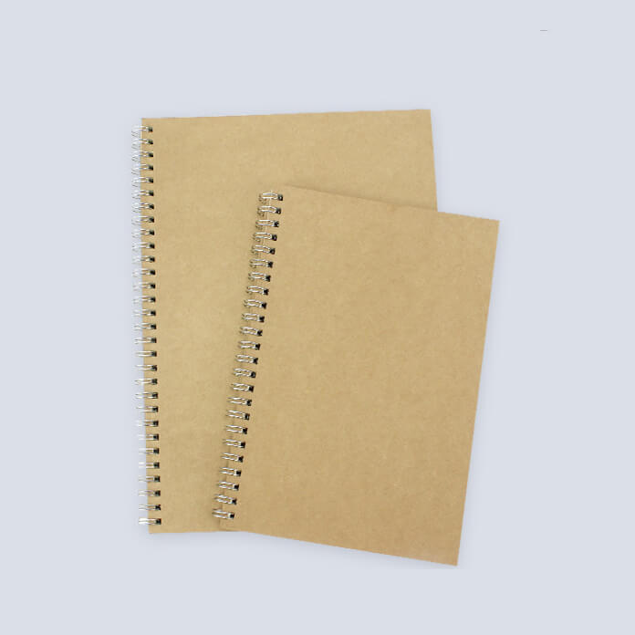 Custom Spiral Notebook - Kraft Notebook Printing
