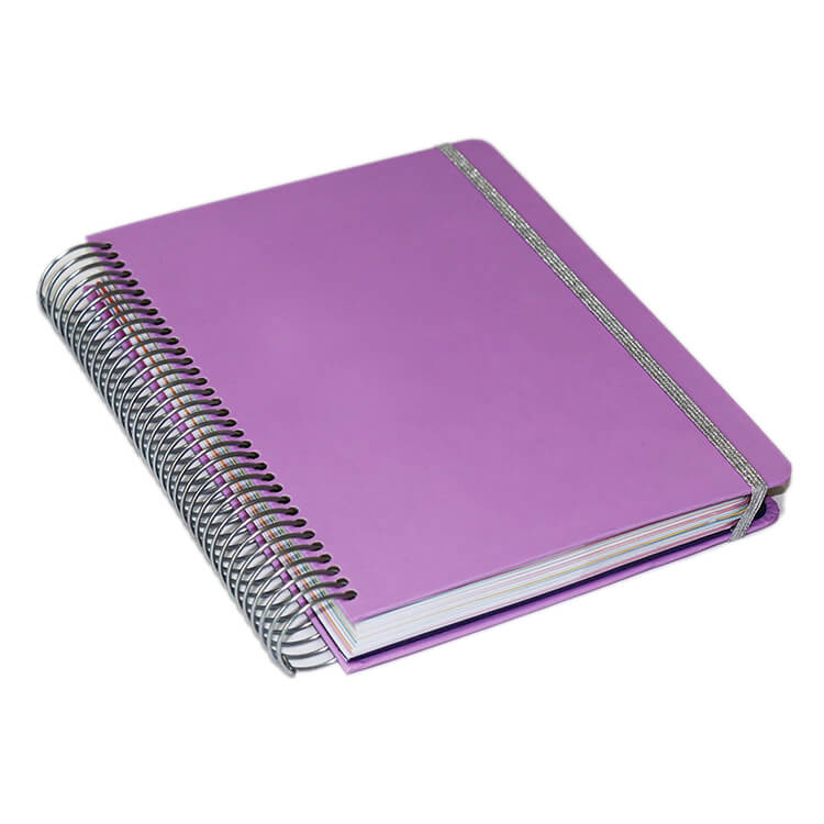 Spiral Bound Organizer - Customized 2019 2020 Daily Calendar Notebook