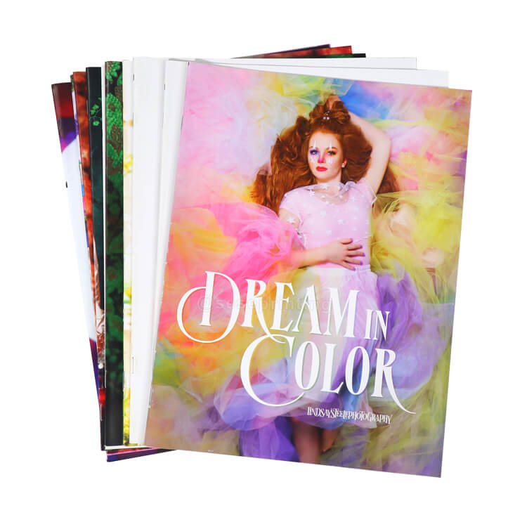 Full Colors Printing High Quality Custom Logo Brochure Booklet
