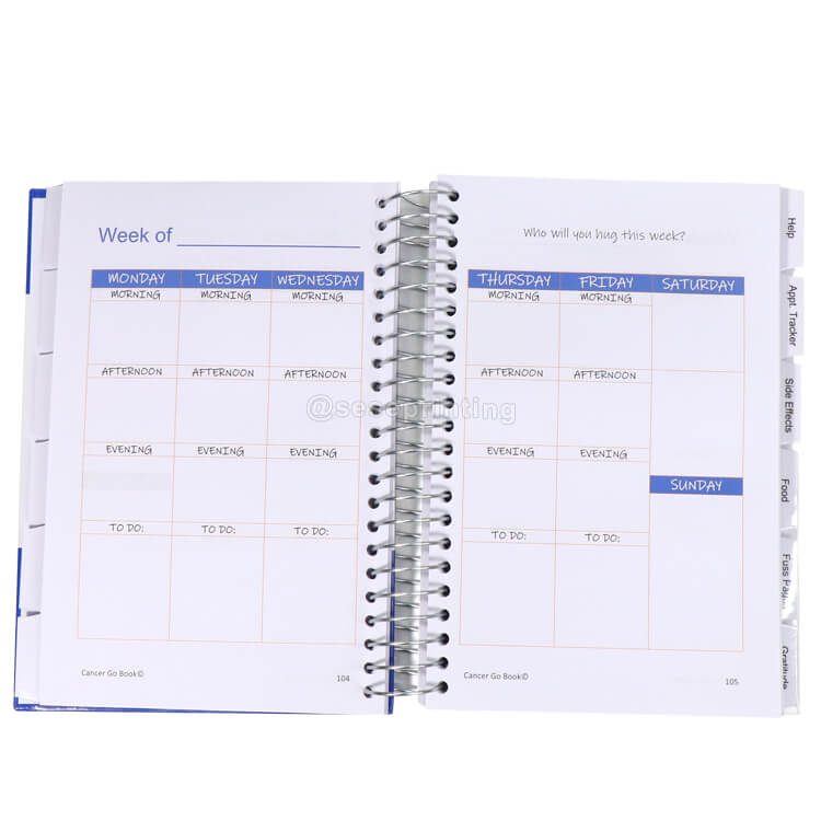 Custom Positive Spiritual Journal Daily Monthly Planner Companion Planner for Patients