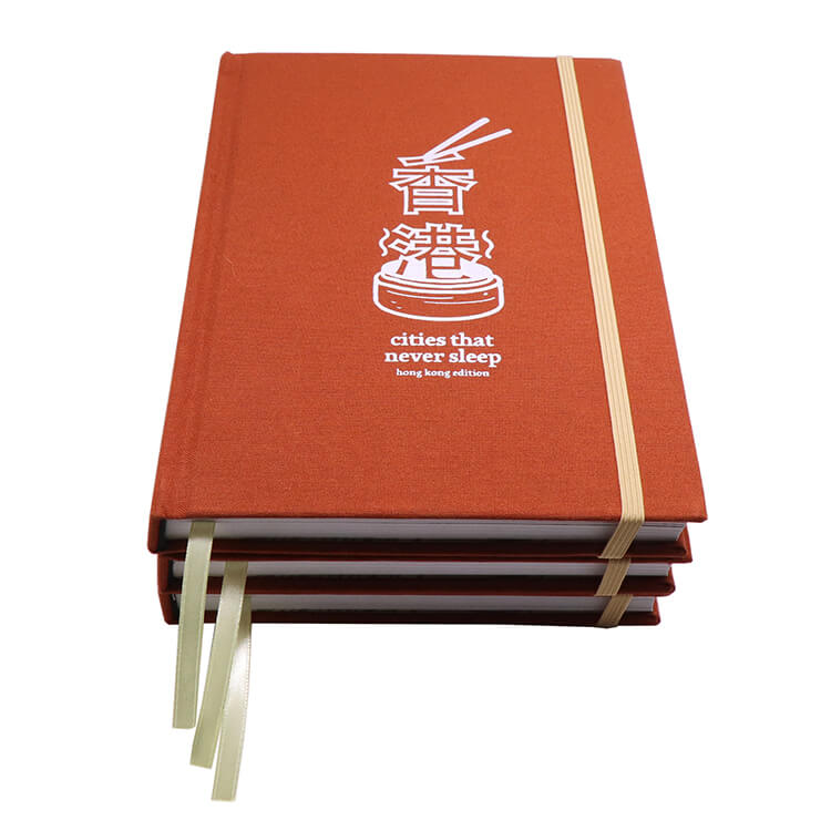 Journals Custom Logo Notebook Hardcover Linen Fabric Journal Daily Planner