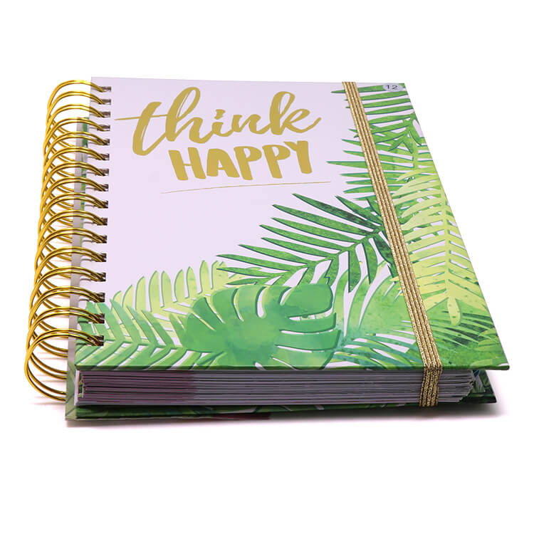 Custom A5 Notebook Printing Happy Planners YO Binding Monthly Weekly Daily Planner