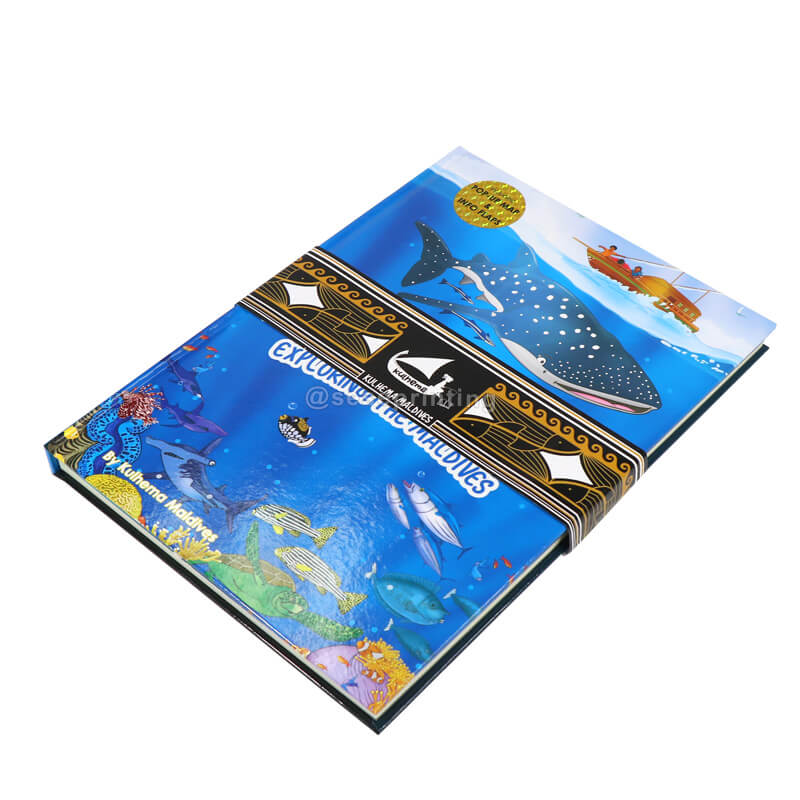 Custom Children Board Book 3D Pop-Up Hardcover Pop Up Book Printing