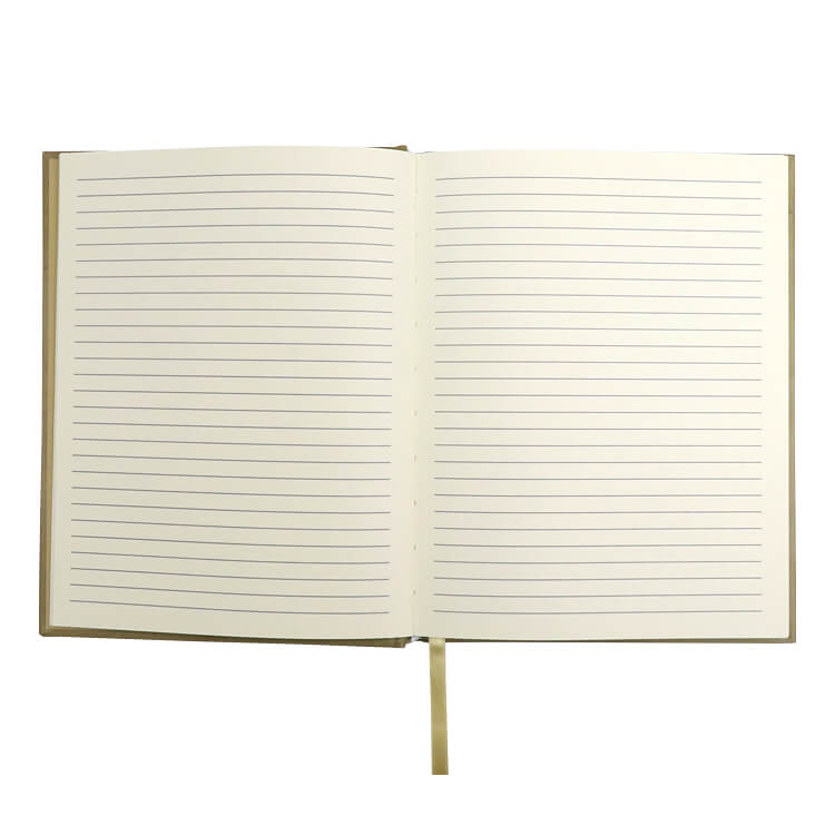 Custom A5 Journal Printing Art Paper Hardcover Workbook Journal Notebook with Custom Gold Foil Logo
