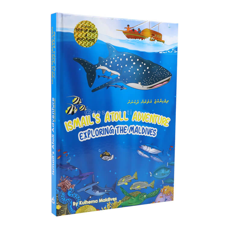 Custom Ocean Picture Books Hardcover Board Book Pop Up Children Book Printing