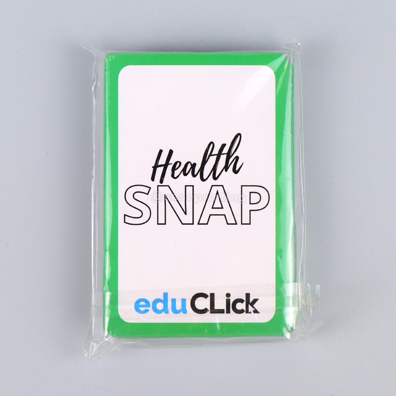 Personalized Customization Kids Educational Cards Paper Health Flashcards Printing