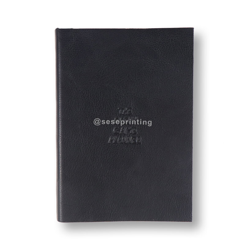 Custom Logo Design Printing Pages Personalized Daily Planner Pu Leather Diary Notebook