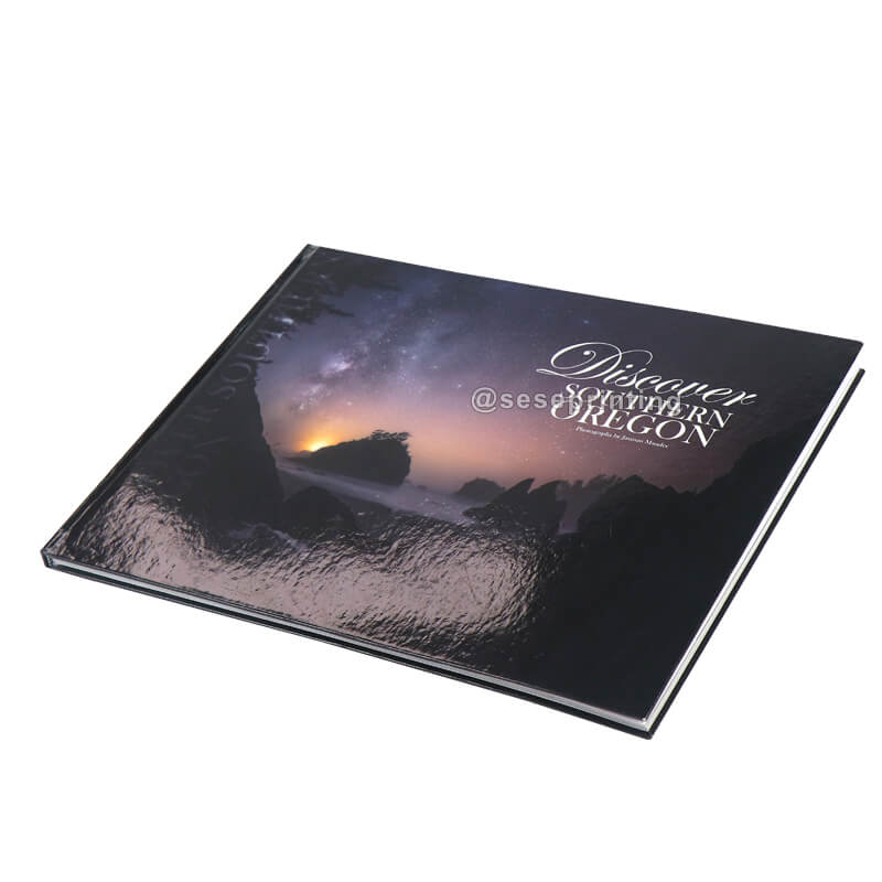 Custom Full Color Cheap Hardcover Illustration Picture Books Printing Landscape Book