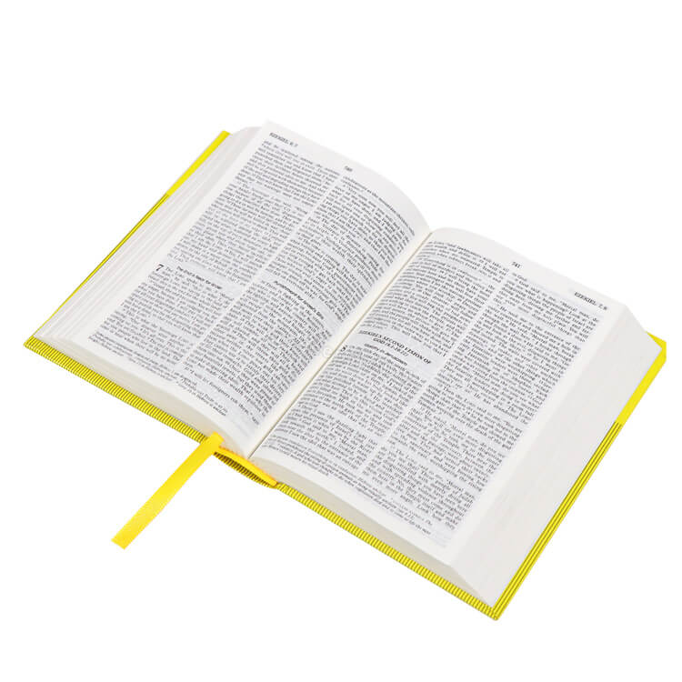 Custom Black & White Hardcover Bible Book Printing Holy Bible
