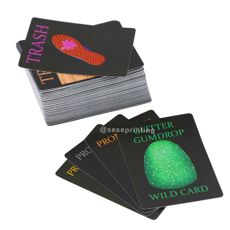 OEM Custom Flash Cards Printed Both Sides Design Educational Flashcard Printing with Box