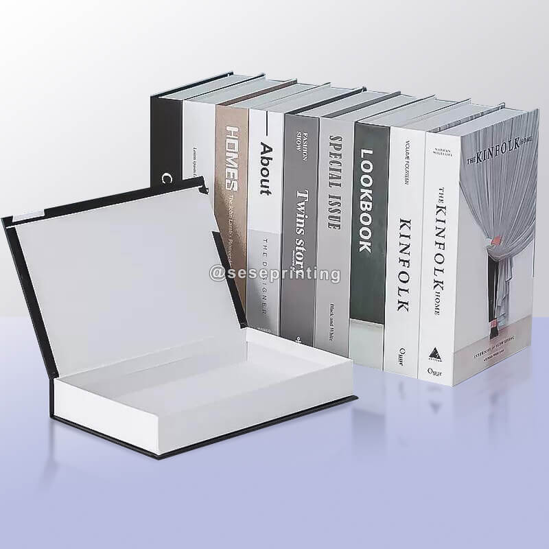 Custom Decorative Books Shaped Boxes Fake Decor Designer Book Decoration Books for Home Decor