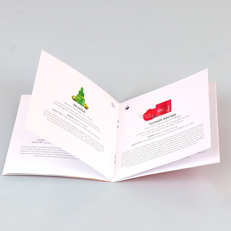 Custom Flyer Printing Catalog Booklet Instruction Manual Brochure Printing