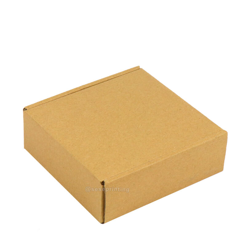 Corrugated Packaging Boxes Folding Kraft Paper Mailer Shipping Boxes