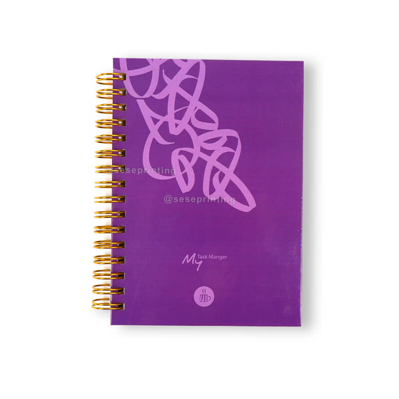 Personal Digital Printing Logo Diary Notebooks Custom Size Journal