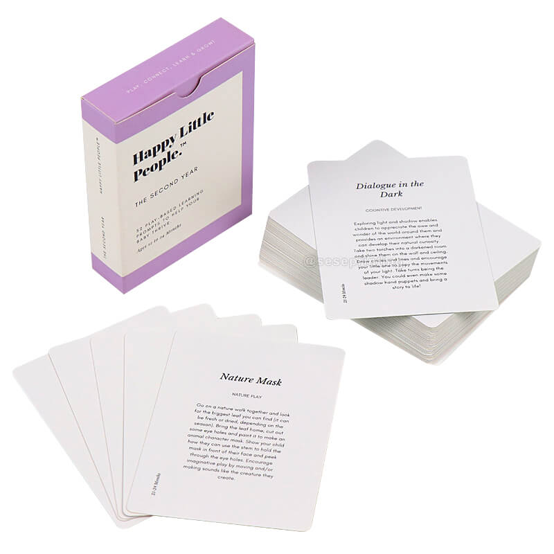 Wholesale Custom Printing Flashcards Cognitive Cards for Kids Educational