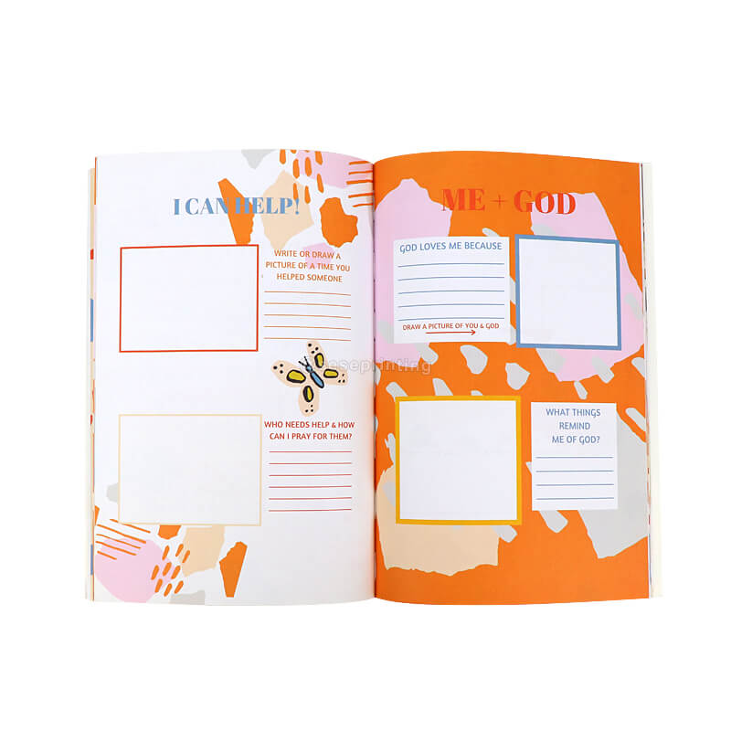 Custom Notebook Prayer Journal Printing Softcover Kindness Planner