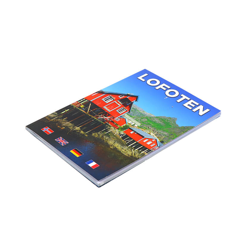China Softcover Landscape Book Custom Printing Paperback Book