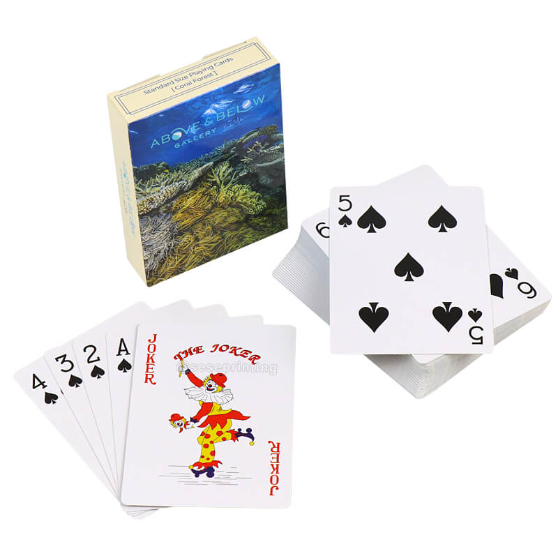Manufacturer Custom Your Own Design Playing Cards Poker Card Game