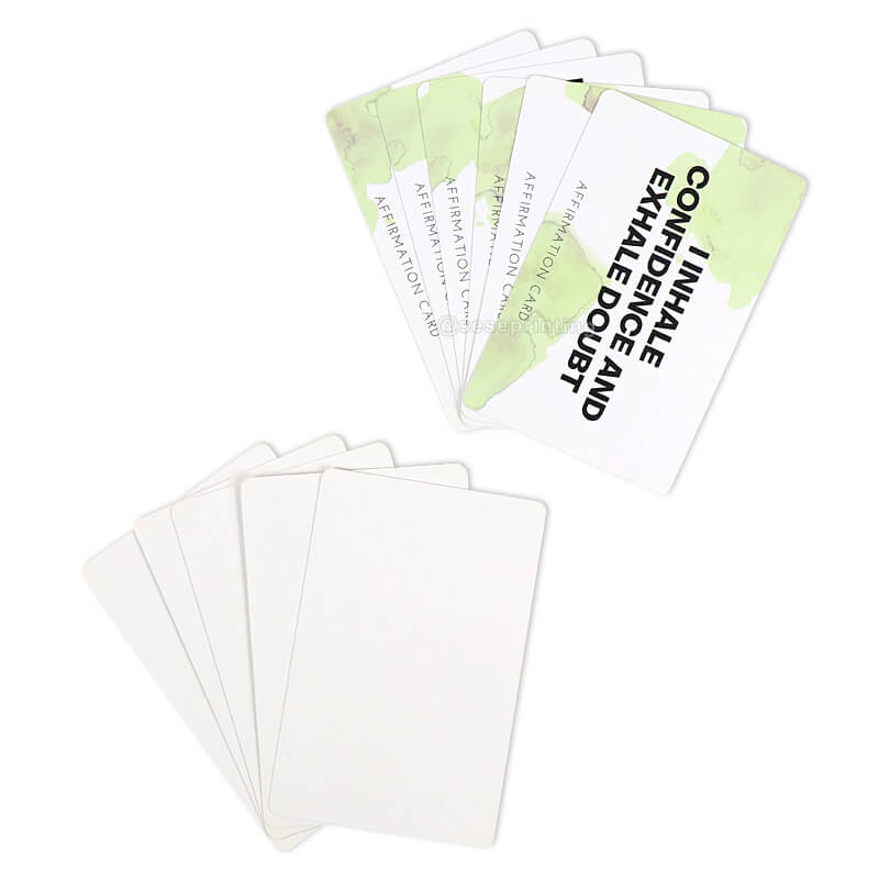 Custom Affirmation Cards Daily Positive Encouragement Card Game