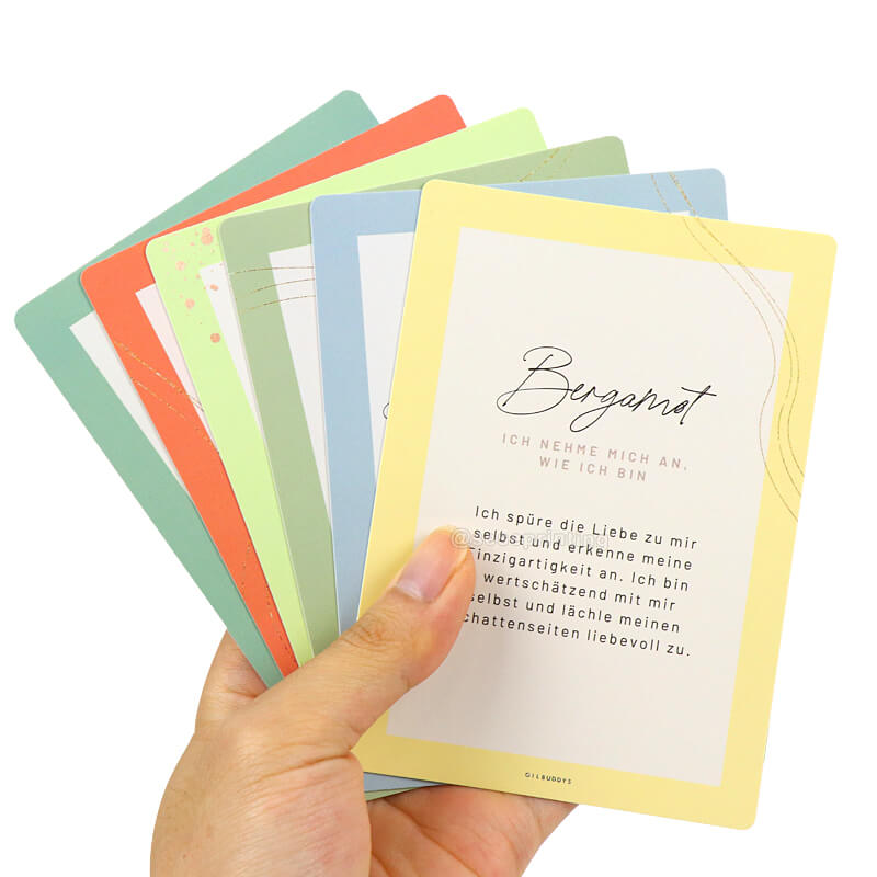 Custom Printing 54 Motivation Inspirational Affirmation Cards