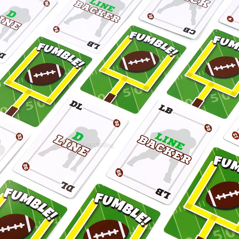 Printing Custom Fumble Football Party Card Game for Adult
