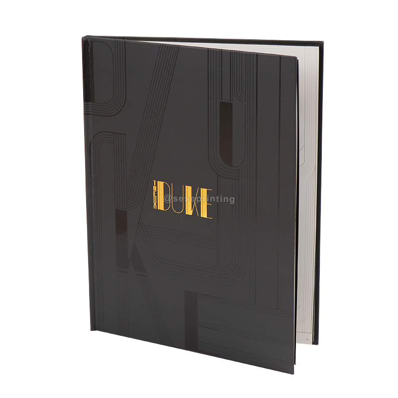 Custom Publishing Book Printing Sprayed Gold Edges Book Hardcover