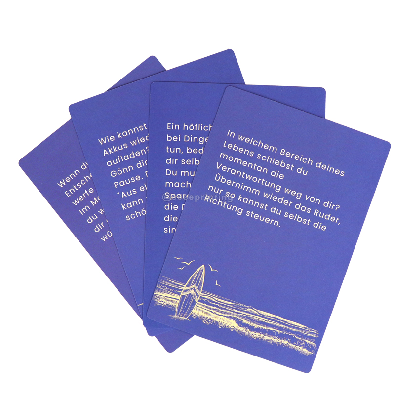 OEM Custom Art Paper Playing Card Printed Family Fun Card Games