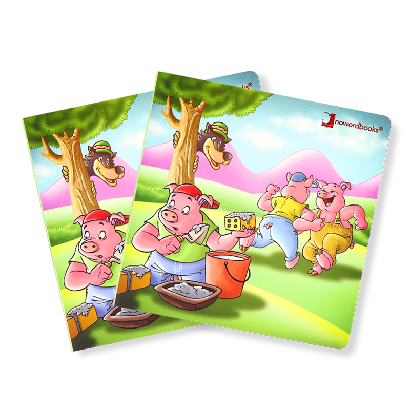 Custom 6x6 Kids Pictures Story Book Printing Custom Board Books