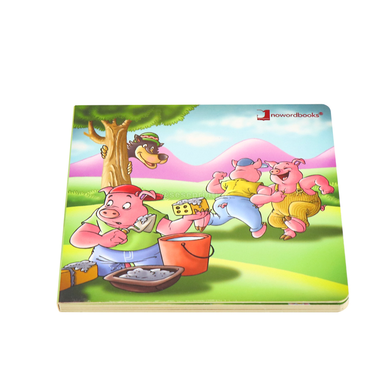 Custom 6x6 Kids Pictures Story Book Printing Custom Board Books