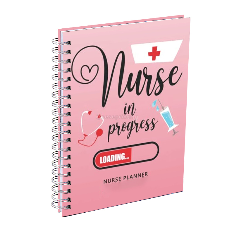 Custom Journal Notebook Printing Spiral Nurse Student Planner