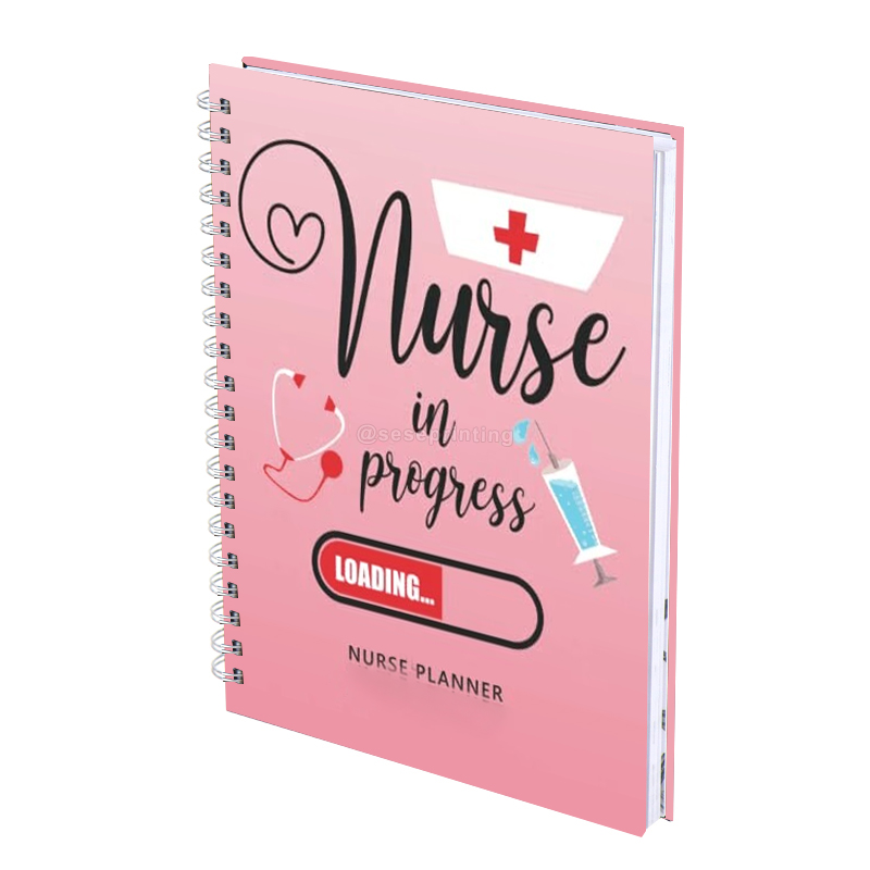 Custom Journal Notebook Printing Spiral Nurse Student Planner