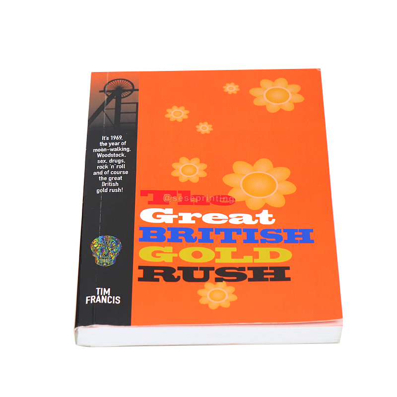 Publishing Book Printing Services Paperback Book Manufacturer